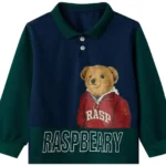 GV Gallery Raspbeary Polo 'Navy/Green'