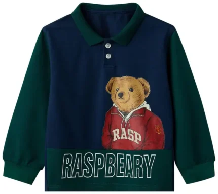 GV Gallery Raspbeary Polo 'Navy/Green'