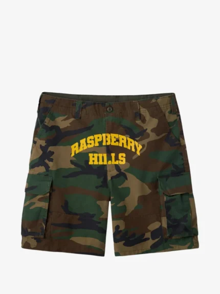 Raspberry Hills Camo Rh Shorts