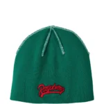 Raspberry Embroidered Beanie