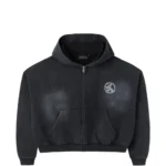 Raspberry Logo Detail Zip Hoodie