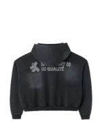 Raspberry Logo Detail Zip Hoodie - Image 2