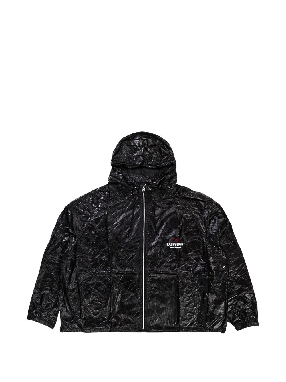 33760124_65100721_1000.webp Raspberry Logo Print Contrast Stitch Hoodie - Image 1
