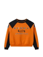 Raspberry Sportivo-print sweatshirt