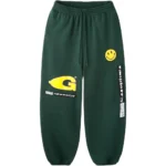 Raspberry X Greedy Unit track pants