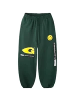Raspberry X Greedy Unit track pants