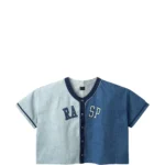 Raspberry Two Tone Jersey Style Shirt