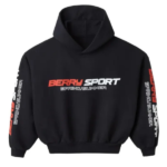 Gv Gallery Cropped Berry Sport Hoodie