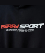 Gv Gallery Cropped Berry Sport Hoodie - Image 2