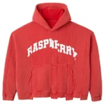 Gallery raspberry hills spliced red hoodie