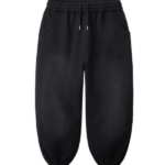Gv Gallery Washed Black Scrunch Sweats