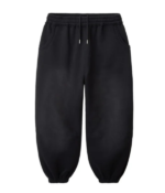 Gv Gallery Washed Black Scrunch Sweats