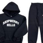 Raspberry Hills Logo Tracksuit Black (Youth)