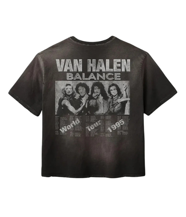 Raspberry-Hills-‘Balance-Van-Halen-Black-Tee-1.png Raspberry Hills ‘Balance’ Van Halen Black Tee - Image 1