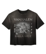 Raspberry Hills ‘Balance’ Van Halen Black Tee - Image 2