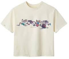 Goldvintage gallery raspberry hills rat race cream tee