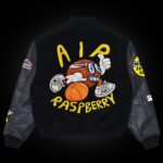 Raspberry Hills Varsity R Logo Jacket - Image 2
